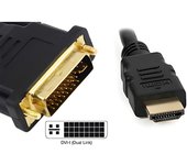 Cable hdmi 3go cdvihdmi/ hdmi macho - dvi macho/ 1.8m/ negro