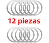 Metal Rings Plate Magnetic Wireless Charger Sticker for Magsafe Wireless Charger Car Phone Holder Sheet Metal Sticker 6/12Pcs