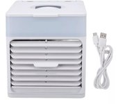 SANDALFON Aire Acondicionado Portátil 4 en 1 Enfriador de Aire Humidificador Purificador Ventilador