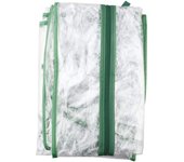Cubierta de repuesto para invernadero de 3 niveles, cubierta de plástico transparente para mini invernadero con marco exterior de 3 niveles, accesorios de jardín (sin marco)
