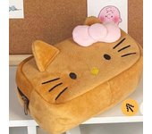 Hello Kitty Plush Bag Anime Sanrio Cinnamoroll Cosmetic Storage Bags Cartoon Kawaii Pachacco Pencil Case Girl Birthday Gifts