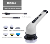 Cepillo de Limpieza Eléctrico Inalámbrico Multifuncional 9-en-1 Rotativo de Mano con USB