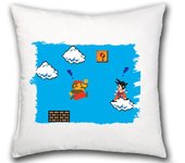 COJIN GOKU RETRO 8 BITS DRAGON BALL hogar comodo cussion super_mario nintendo videojuegos