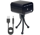 ESHINY Small 2in1 R&G Laser Stars/60 Patterns Projector DJ Dance Disco Bar Magic Ball LED Party Xmas Stage Effect Light Show Y10