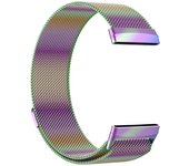 Correa de Acero Inoxidable Magnética para Fitbit Versa 3 Pulsera Metal para Smart Watch Fitbit Sense Bandas de Muñeca