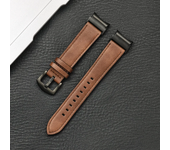 Calf Leather Strap for Samsung Galaxy Watch 6 Classic 47mm 43mm 44mm Band No Gaps Bracelet Correa for Galaxy Watch 4 5 Pro Strap