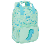 Mochila Infantil Con Asas Safta Preescolar "Dino" 20X28X8Cm (642490765)