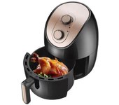 Freidora de Aire SPARK - Sin Aceite - 80% Menos Grasa - 1200W - 4L - Temporizador 30 Minutos - Protección Sobrecalentamiento