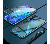 Magnetic For Huawei Mate 50 40 30 Pro Honor 60 50Pro Huawei P50 P40 P30 Pro Double Sided Glass Cover 360 Degree Metal Phone Case