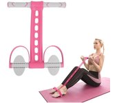 Banda de resistencia para pedales, ejercicios de fitness, abdominales, gimnasio en casa, equipo de ejercicio de yoga, pedal multifuncional, entrenamiento para perder peso en brazos y piernas