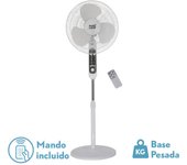 FABRILAMP VENTILADOR SUELO 4 ASPAS PALI 43CM 45W BLANCO