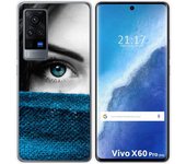 Funda Gel Tpu para Vivo X60 Pro 5G diseño Ojo Dibujos