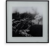 Cuadro Versa Blanco Negro Cristal 2 x 30 x 30 cm