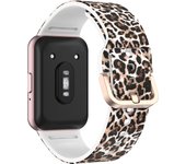 Printed Band for Samsung Galaxy Fit 3 Strap accessories Sport Rubber belt Silicone Bracelet Correa for Samsung Galaxy Fit3 Bands