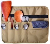 Bolsa de almacenamiento de vajilla para pícnic al aire libre para clientes de montaña, juego de utensilios de cocina para barbacoa portátil, bolsa de almacenamiento para colgar