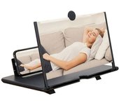 Lupa de Pantalla de teléfono, Amplificador de Pantalla Móvil Pantalla de Amplificador de teléfono Adecuado para Ver películas y Videos en un teléfono Inteligente