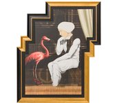 Adda Home - Cuadro Flamenco Cara A Cara 82x3x100 Cm - Elegancia y Arte - Decoración de Pared