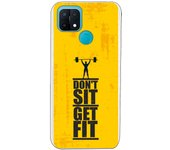 Funda compatible con Oppo A15 - Be Unique Funda Gel get fit