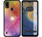 Funda Silicona para ZTE Blade A51 diseño Abstracto Dibujos