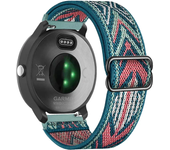 20mm 22mm Nylon Strap For Garmin Vivoactive 5 4 3 Band Watch Venu 2 3 Forerunner 645 255 Music 55 245 Elastic Wristband Bracelet