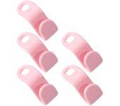 10/30/60pcs Mini Clothes Hanger for Closet Connector Hooks Cascading Plastic Wardrobe Coat Organizer Rack Holder Space Saving