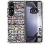 Funda Silicona para Samsung Galaxy Z Fold 5 5G diseño Ladrillo 02 Dibujos