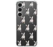 Tumundosmartphone Funda Silicona Antigolpes para Samsung Galaxy S24 FE 5G diseño Perros 12 Dibujos
