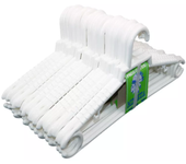 Perchas de Plástico Antideslizantes para Adultos Percha Ropa, Traje, Camisa, Camisetas, Pantalones, Abrigos, Bufanda. Pack 10 / 20 / 40 / 60 / 140 uds Medida 18x40 cm