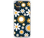 Funda Silicona Antigolpes para Oppo A96 5G diseño Flores 08 Dibujos