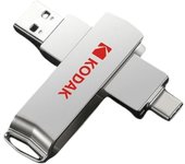 KODAK Pendrive SSD USB3.0 Flash Drive 128GB 256GB 512GB 1TB Metal U Disk Waterproof Mini Memory Stick for Mobile Laptop Desktop