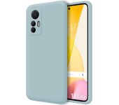 Funda Silicona Líquida Ultra Suave para Xiaomi 12 Lite 5G color Azul