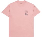 Camiseta de Manga Corta Carhartt WIP Chrysanthemum para hombre en color rosa