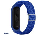 Bracelet for Mi band 7 Strap Elastic adjustable Nylon Braided Miband4 miband 5 correa Wristband xiaomi Mi band 3 5 4 6 strap