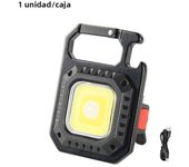 Multi-Functional Mini Portable Keychain Flashlight Waterproof Magnetic Strong Light USB Charging Emergency Working Light Outdoor
