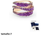 2024 Hot Selling Fashion New Jewelry White Gold Ring Exquisite Spiral Element Shape Ladies Romantic Luxury High Jewelry Gift
