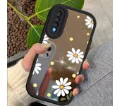Chrysanthemum Fasion Phone Case for Samsung Galaxy A54 A53 A52 A50 A34 A33 A32 A31 A23 A22 A11 A04 A03 5G Makeup Mirror Coque