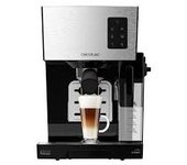 Cecotec 1506 Power Instant-ccino Cafetera Express Semiautomática Tanque de Leche Cappuccino en un Solo Paso 20 Bares de Presión y Sistema Thermoblock Inox