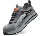 Safety Shoes Sport Shoes Men for Work Sneakers Lightweight Steel Toes Tree Shipping Industria Safety Tennis
