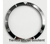 Goutent 34mm*28.8mm Ceramic Watch Bezel Insert Black/Blue/Green Bezel Ring Fit 36mm Automatic Watch Replacement Spare Parts