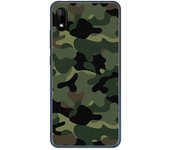 Tumundosmartphone Funda Gel Tpu para Wiko Y70 diseño Camuflaje Dibujos