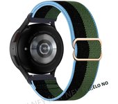 20mm 22mm Nylon Strap For Samsung Galaxy Watch 4/5/6/7/5 Pro 40mm 44mm Starlight bracelet correa Huawei GT 3 4 5 band 20mm 22mm