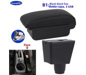For Renault Logan 2 Armrest Box For Dacia Logan 2 dokker Renault Sandero 2 Car Armrest Storage Box Interior Retrofit Accessories
