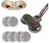 Suitable for Dyson V7 / V8 / V10 / V11 Vacuum Cleaner Electric Mop Cleaning Head with Water Tank Mop