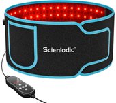 100 LED Fat Loss Belt Red Light Therapy For Body Health Care Infrared Lamp Back Pain Relief Waist Heating Belt Massage Machine