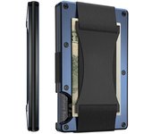 Rfid Credit Card Holder Slim Metal Magic Wallets Men Women Thin Mini Id Bank Cardholder Aluminium Alloy Case Wallet for Men