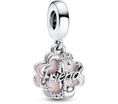 Pandora Moments Charm del Trébol de Cuatro Hojas 792245C01 , para Mujer