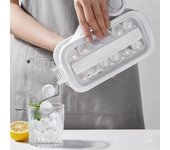 Cubitera en Forma de Botella Portátil – Enfriador de Hielo Reutilizable con Tapón de Silicona – Ideal para Playa, Camping, Picnic y Fiestas – Fácil de Usar y Transportar