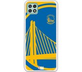 Funda original compatible con Samsung Galaxy A22 5G - NBA Golden State Warriors