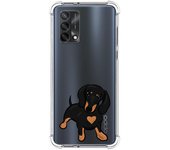 Funda Silicona Antigolpes para Oppo A74 4G diseño Perros 04 Dibujos