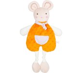 Juguete para bebé de 0 a 3 años, linda almohada de dibujos animados para dormir con muñeca para masticar